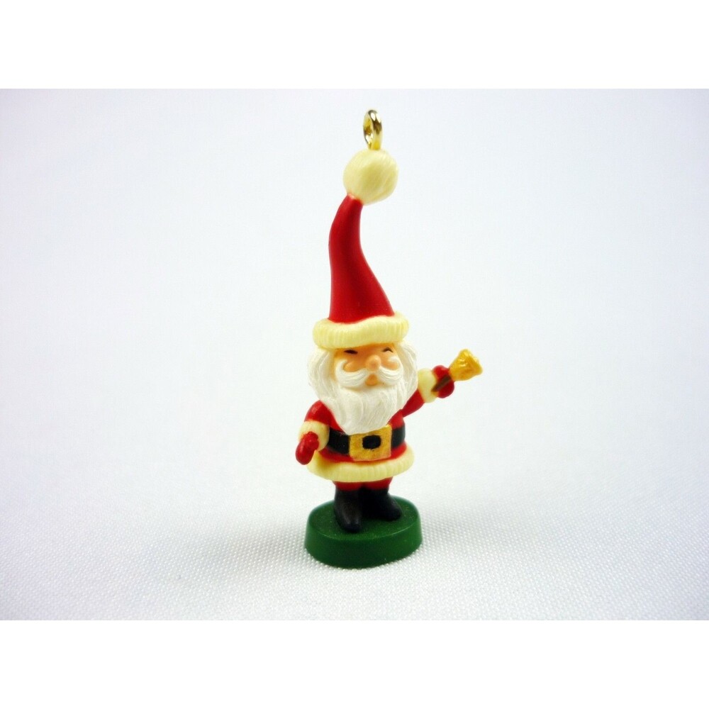 Hallmark Miniature Ornament 1998 Kringle Bells Santa Membership Exclusive